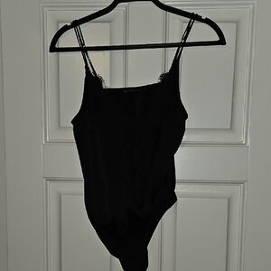 Abercrombie & Fitch Black Lace Chemise